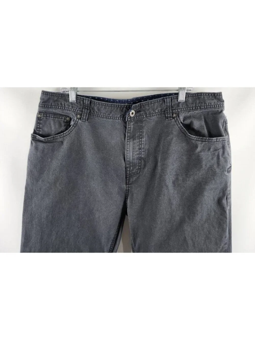 prAna Jeans Mens 40x29 Gray Tucson Slim Fit Straight Leg Pants M4TU30314